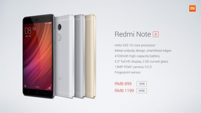 Spesifikasi dan Harga Xiaomi Note 4, dengan Harga Mulai 1 